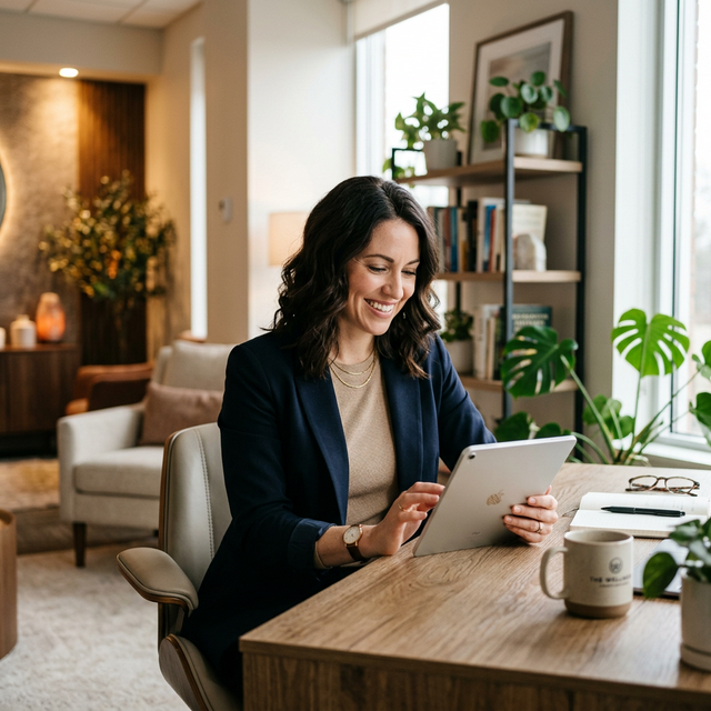 Secure and relaxed clinician